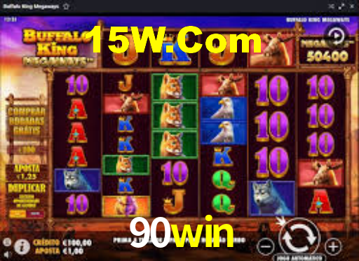 Interface do App 90win